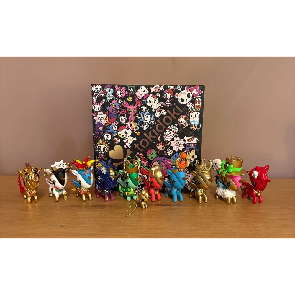 tokidoki Lucky Unicorno *Full Set incl Chaser + 1 Exclusive + Charm*